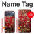 S2414 Red Blossoming Almond Tree Van Gogh Hülle Schutzhülle Taschen für iPhone 17 Pro Max