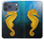 S2444 Seahorse Underwater World Hülle Schutzhülle Taschen für iPhone 17 Pro Max