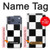 S2492 Black and White Check Hülle Schutzhülle Taschen für iPhone 17 Pro Max