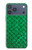 S2704 Green Fish Scale Pattern Graphic Hülle Schutzhülle Taschen für iPhone 17 Pro Max