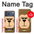 S2721 Cute Grumpy Monkey Cartoon Hülle Schutzhülle Taschen für iPhone 17 Pro Max
