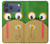 S2765 Frog Bee Cute Cartoon Hülle Schutzhülle Taschen für iPhone 17 Pro Max, 18 Pro Max