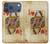 S2833 Poker Card Queen Hearts Hülle Schutzhülle Taschen für iPhone 17 Pro Max, 18 Pro Max