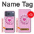 S2847 Pink Retro Rotary Phone Hülle Schutzhülle Taschen für iPhone 17 Pro Max