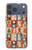 S2854 Cute Xmas Pattern Hülle Schutzhülle Taschen für iPhone 17 Pro Max, 18 Pro Max