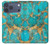 S2906 Aqua Turquoise Stone Hülle Schutzhülle Taschen für iPhone 17 Pro Max