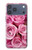 S2943 Pink Rose Hülle Schutzhülle Taschen für iPhone 17 Pro Max, 18 Pro Max