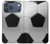S2964 Football Soccer Ball Hülle Schutzhülle Taschen für iPhone 17 Pro Max, 18 Pro Max
