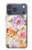 S3035 Sweet Flower Painting Hülle Schutzhülle Taschen für iPhone 17 Pro Max