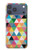 S3049 Triangles Vibrant Colors Hülle Schutzhülle Taschen für iPhone 17 Pro Max