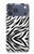 S3056 Zebra Skin Texture Graphic Printed Hülle Schutzhülle Taschen für iPhone 17 Pro Max, 18 Pro Max