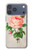S3079 Vintage Pink Rose Hülle Schutzhülle Taschen für iPhone 17 Pro Max