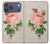 S3079 Vintage Pink Rose Hülle Schutzhülle Taschen für iPhone 17 Pro Max