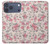 S3095 Vintage Rose Pattern Hülle Schutzhülle Taschen für iPhone 17 Pro Max