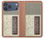 S3165 FM AM Wooden Receiver Graphic Hülle Schutzhülle Taschen für iPhone 17 Pro Max