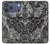 S3251 Batik Flower Pattern Hülle Schutzhülle Taschen für iPhone 17 Pro Max, 18 Pro Max