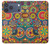 S3272 Colorful Pattern Hülle Schutzhülle Taschen für iPhone 17 Pro Max, 18 Pro Max