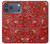 S3354 Red Classic Bandana Hülle Schutzhülle Taschen für iPhone 17 Pro Max, 18 Pro Max
