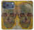 S3359 Vincent Van Gogh Skull Hülle Schutzhülle Taschen für iPhone 17 Pro Max
