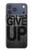 S3367 Never Give Up Hülle Schutzhülle Taschen für iPhone 17 Pro Max, 18 Pro Max