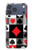 S3463 Poker Card Suit Hülle Schutzhülle Taschen für iPhone 17 Pro Max