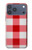 S3535 Red Gingham Hülle Schutzhülle Taschen für iPhone 17 Pro Max, 18 Pro Max