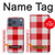 S3535 Red Gingham Hülle Schutzhülle Taschen für iPhone 17 Pro Max