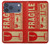 S3552 Vintage Fragile Label Art Hülle Schutzhülle Taschen für iPhone 17 Pro Max, 18 Pro Max