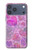 S3710 Pink Love Heart Hülle Schutzhülle Taschen für iPhone 17 Pro Max
