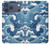 S3751 Wave Pattern Hülle Schutzhülle Taschen für iPhone 17 Pro Max, 18 Pro Max