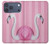 S3805 Flamingo Pink Pastel Hülle Schutzhülle Taschen für iPhone 17 Pro Max, 18 Pro Max