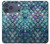 S3809 Mermaid Fish Scale Hülle Schutzhülle Taschen für iPhone 17 Pro Max, 18 Pro Max