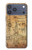 S3868 Aircraft Blueprint Old Paper Hülle Schutzhülle Taschen für iPhone 17 Pro Max, 18 Pro Max