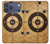 S3894 Paper Gun Shooting Target Hülle Schutzhülle Taschen für iPhone 17 Pro Max