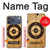 S3894 Paper Gun Shooting Target Hülle Schutzhülle Taschen für iPhone 17 Pro Max