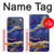 S3906 Navy Blue Purple Marble Hülle Schutzhülle Taschen für iPhone 17 Pro Max