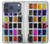 S3956 Watercolor Palette Box Graphic Hülle Schutzhülle Taschen für iPhone 17 Pro Max, 18 Pro Max