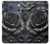S3969 Black Rose Hard Brush Stroke Hülle Schutzhülle Taschen für iPhone 17 Pro Max, 18 Pro Max