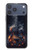 S3972 Burned Acoustic Guitar Graphic Hülle Schutzhülle Taschen für iPhone 17 Pro Max, 18 Pro Max