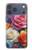 S3975 Colorful Roses Painting Hülle Schutzhülle Taschen für iPhone 17 Pro Max