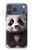 S3978 Cute Baby Panda Hülle Schutzhülle Taschen für iPhone 17 Pro Max, 18 Pro Max