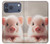 S3979 Cute Baby Pig Hülle Schutzhülle Taschen für iPhone 17 Pro Max