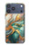 S3993 Green Marble Gold Veins Hülle Schutzhülle Taschen für iPhone 17 Pro Max, 18 Pro Max