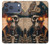 S4018 Steampunk Pirate Skull Hülle Schutzhülle Taschen für iPhone 17 Pro Max