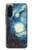 S0582 Van Gogh Starry Nights Hülle Schutzhülle Taschen für Samsung Galaxy A17