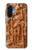 S1307 Fish Wood Carving Graphic Printed Hülle Schutzhülle Taschen für Samsung Galaxy A17