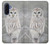 S1566 Snowy Owl White Owl Hülle Schutzhülle Taschen für Samsung Galaxy A17