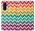 S2362 Rainbow Colorful Shavron Zig Zag Pattern Hülle Schutzhülle Taschen für Samsung Galaxy A17