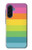 S2363 Rainbow Pattern Hülle Schutzhülle Taschen für Samsung Galaxy A17