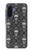 S2371 Skull Vintage Monochrome Pattern Hülle Schutzhülle Taschen für Samsung Galaxy A17